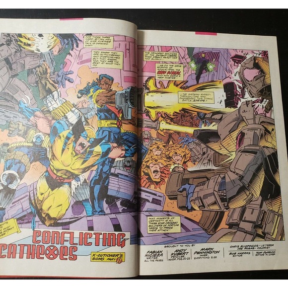 X-Men #16 January 1993 NEWSSTAND Marvel Comics - Picture 8 of 11